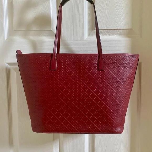 Kate Spade New York Monogram Leather Tote NWT - Picture 9 of 14
